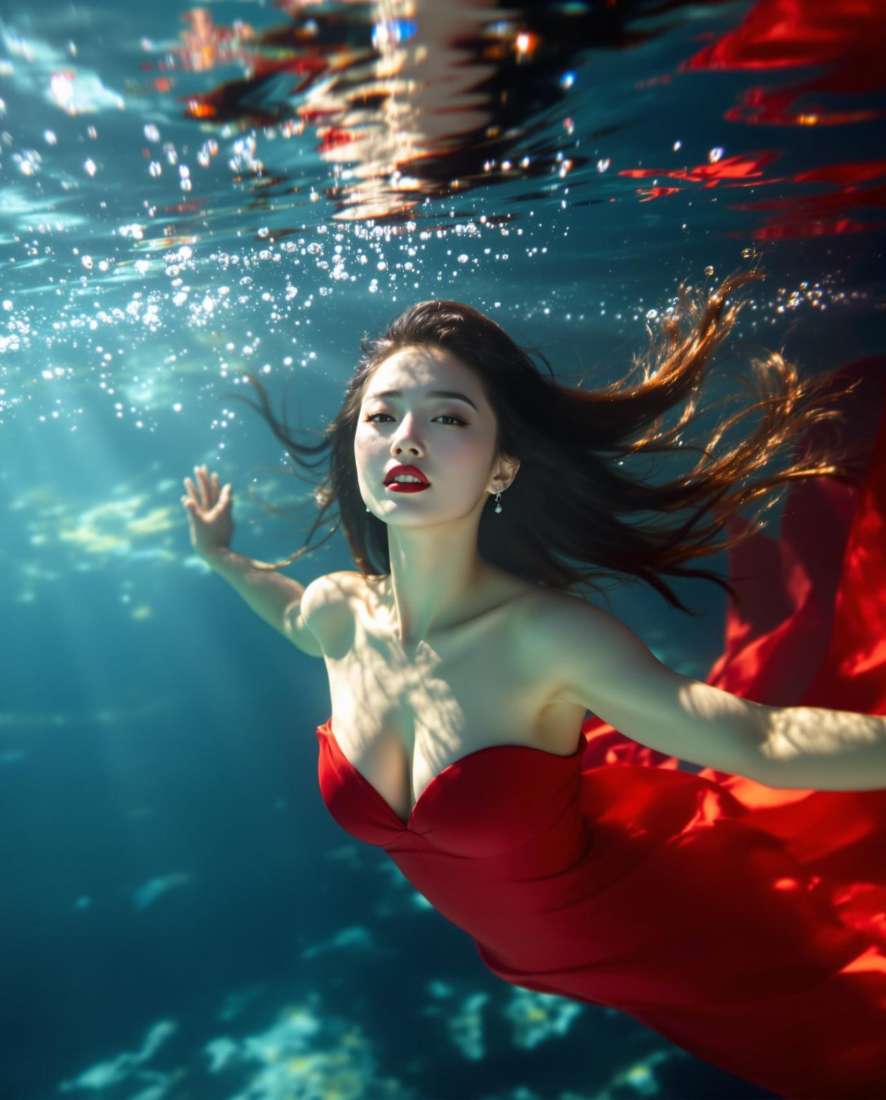 水下精灵 - cos美图 - 精选高清cosplay美图欣赏二次元动漫角色扮演写真图片大全唯美写真 水下精灵 - 水精灵 - 美女写真写真