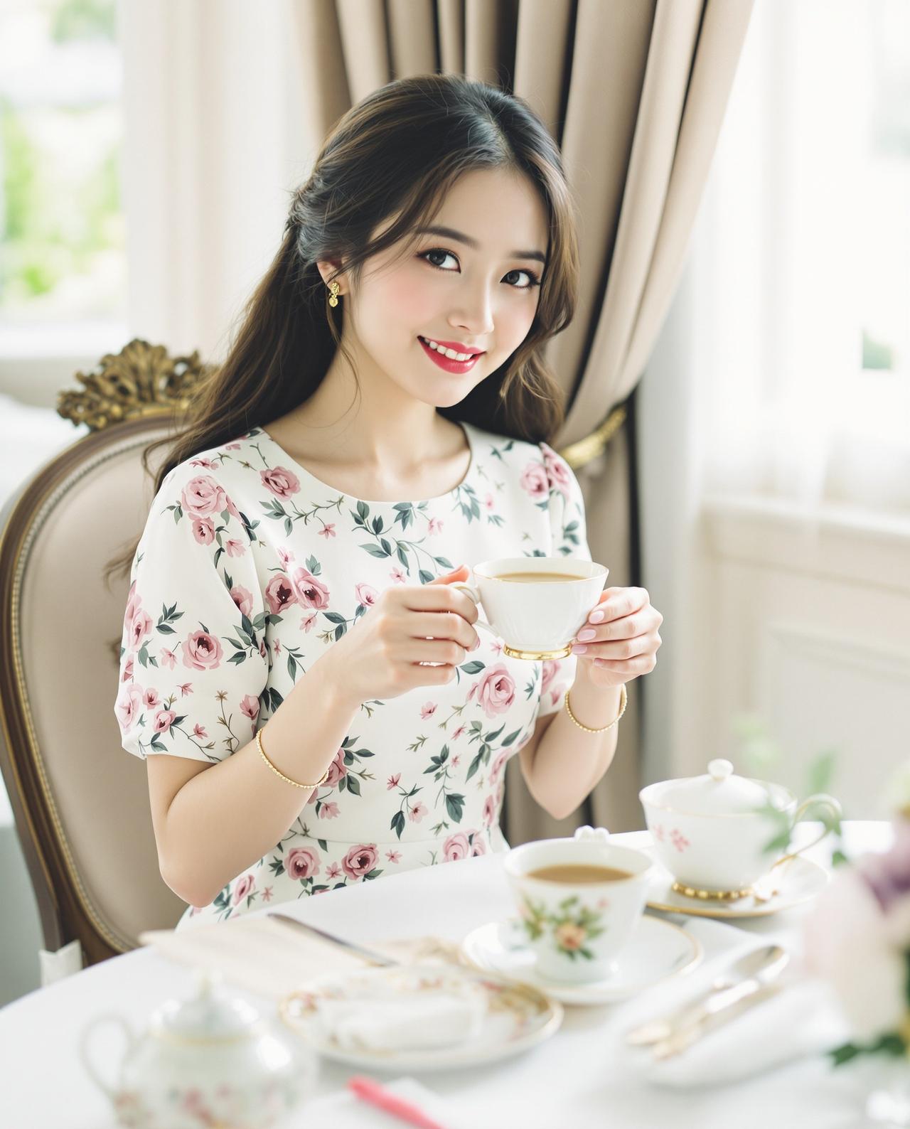 午后茶会 - cos美图 - 精选高清cosplay美图欣赏二次元动漫角色扮演写真图片大全唯美写真 午后茶会 - 周雅琪 - 可爱系写真
