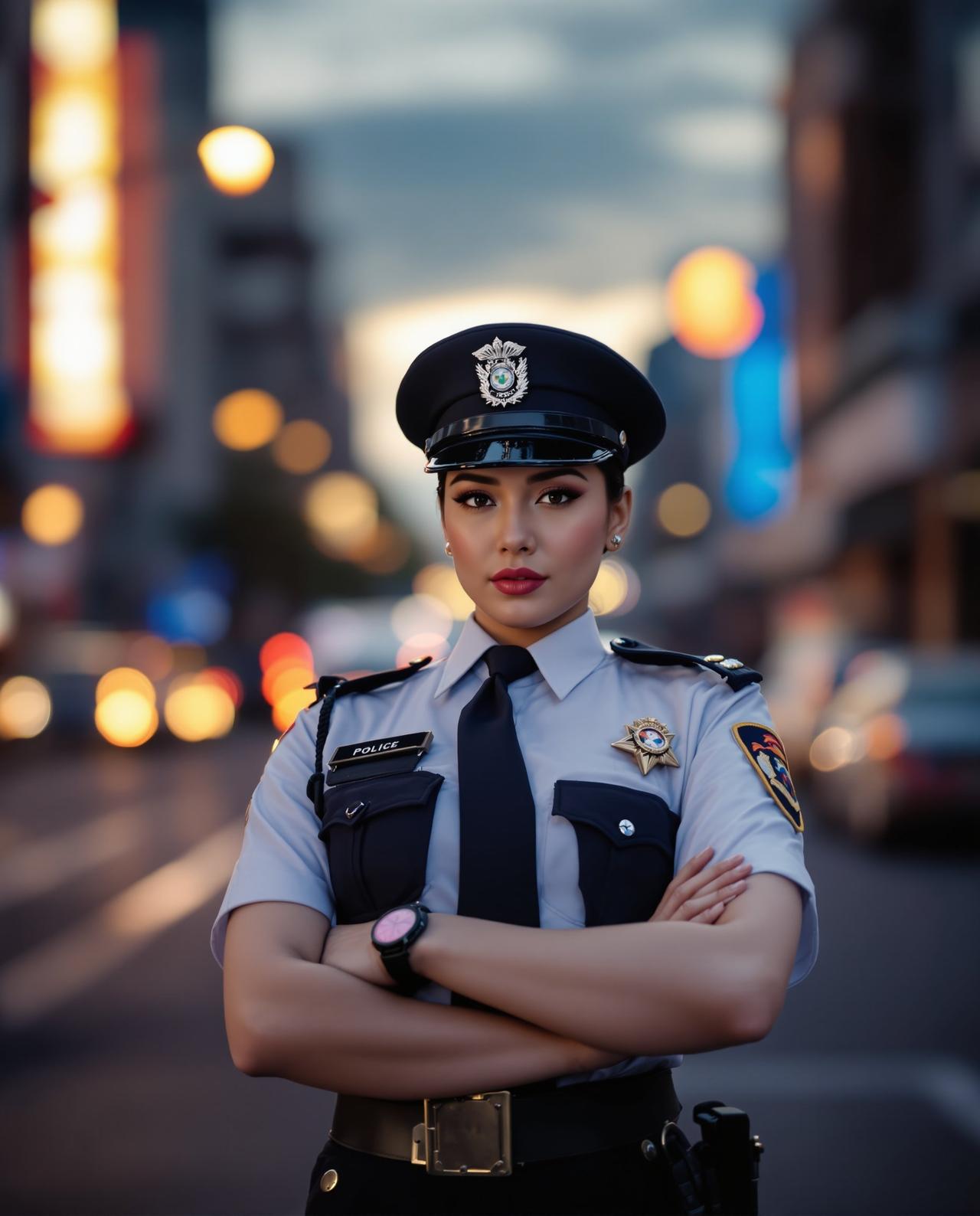 警员风采 - cos美图 - 精选高清cosplay美图欣赏二次元动漫角色扮演写真图片大全唯美写真 警员风采 - 何英姿 - 制服诱惑写真