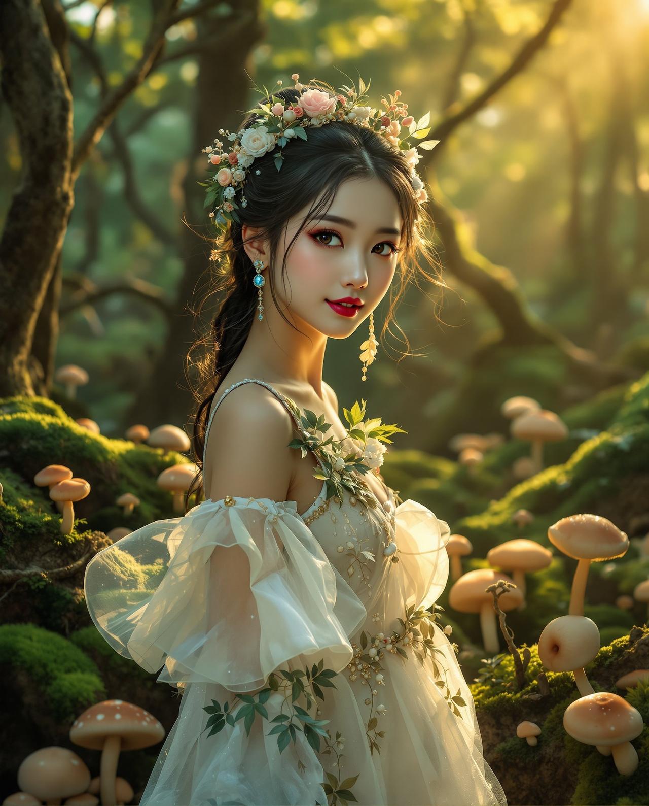 森林精灵 - cos美图 - 精选高清cosplay美图欣赏二次元动漫角色扮演写真图片大全唯美写真 森林精灵 - 陈小鹿 - 可爱系写真