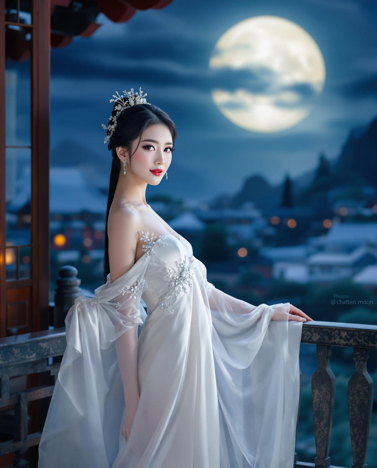 月下嫦娥 - cos美图 - 精选高清cosplay美图欣赏二次元动漫角色扮演写真图片大全唯美写真 月下嫦娥 - 月嫦娥 - 美女写真写真